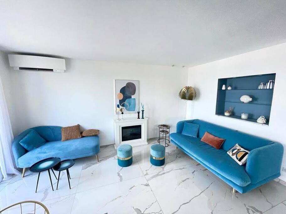 Beach Front, Superbe Appartement Pour 4 Personnes 니스 외부 사진