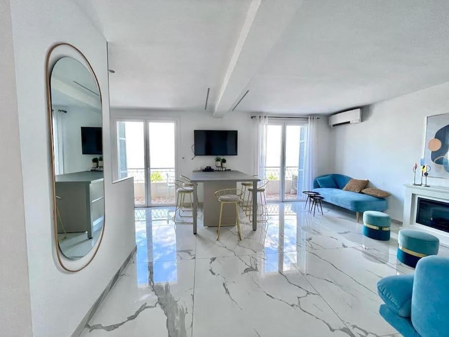 Beach Front, Superbe Appartement Pour 4 Personnes 니스 외부 사진